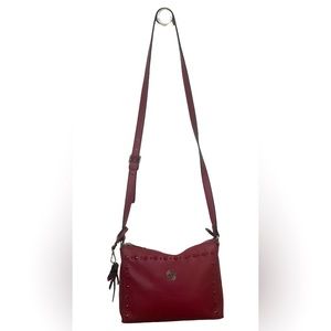 ❤️Marina Galanti Burgundy Crossbody Bag